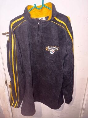 Pittsburgh Steelers Quarter-Zip Fleece Pullover